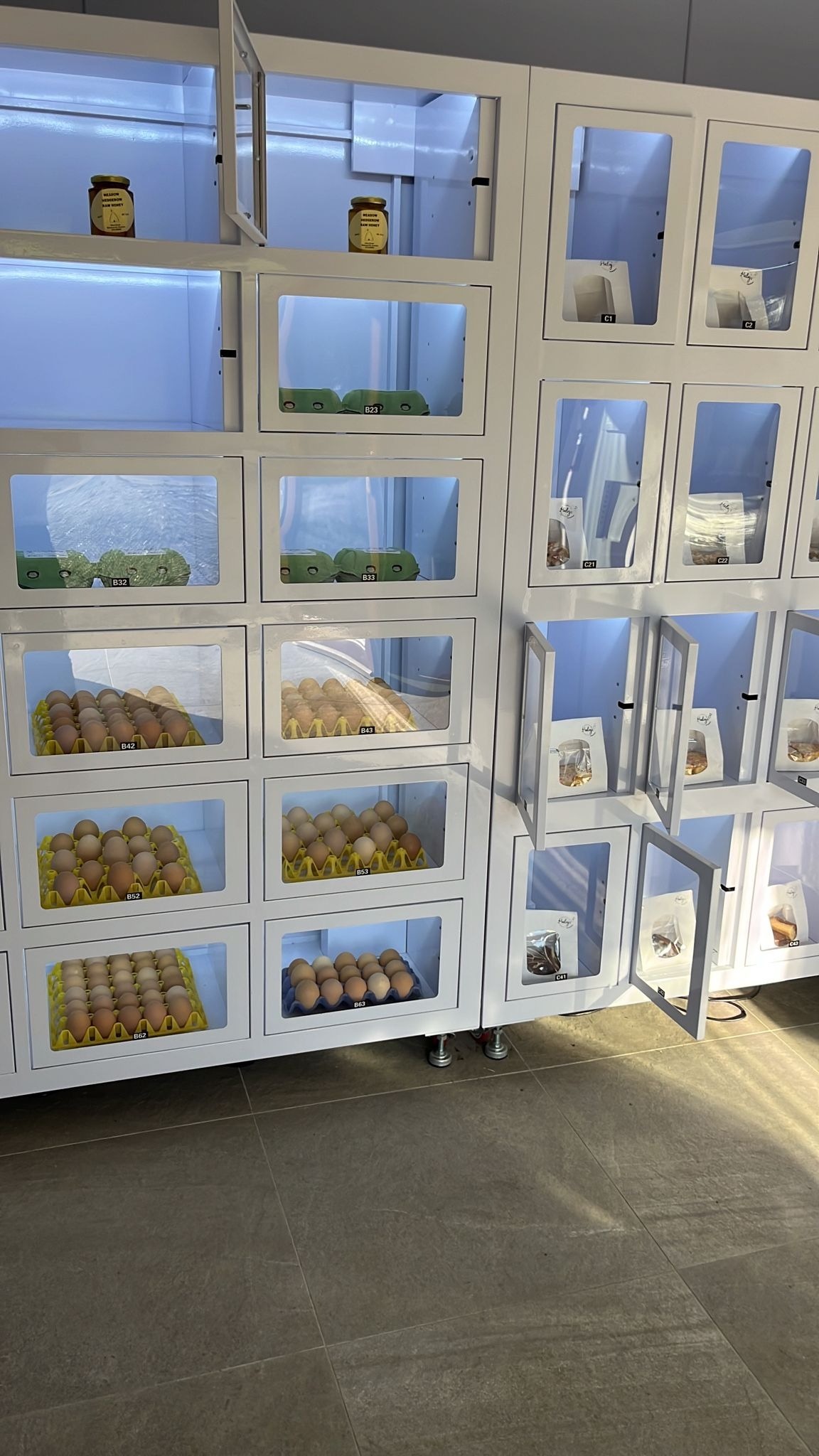 fresh egg vending machine